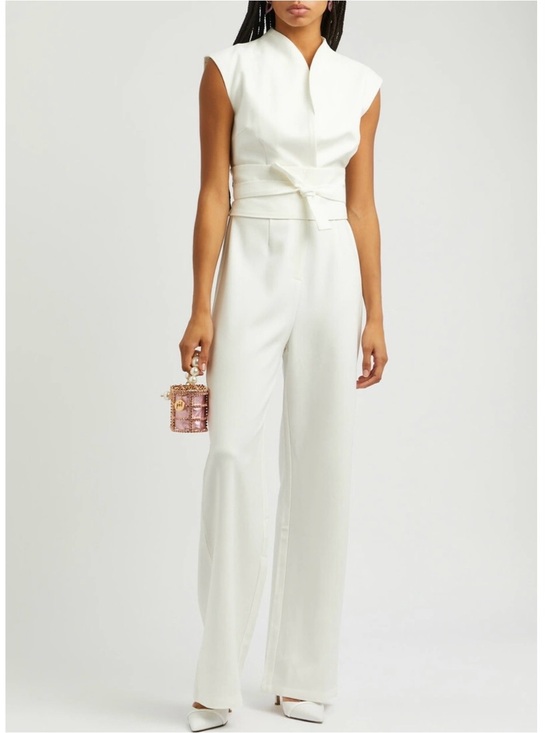 Odd Muse Pants - Odd muse the ultimate Sleeveless Jumpsuit with Waist Tie